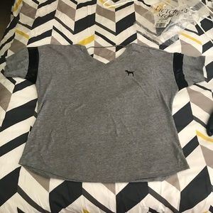 🚫SOLD🚫VS Pink Mesh Boyfriend Tee